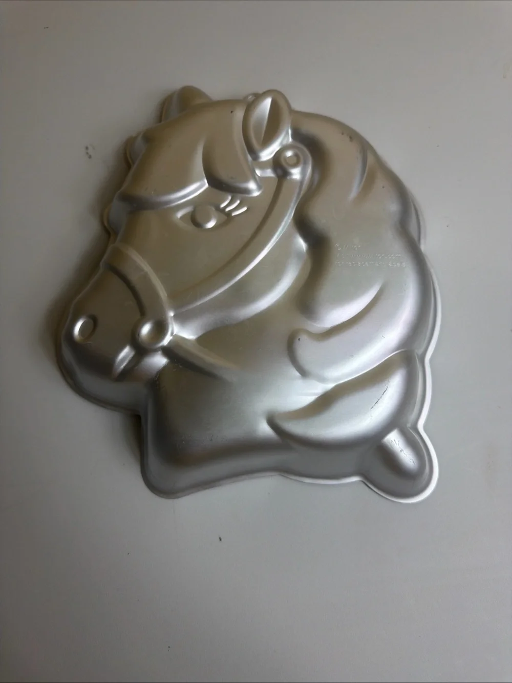 Vintage Wilton Pony Horse Cake Pan 1996 Aluminum Baking Mold 2105-1011